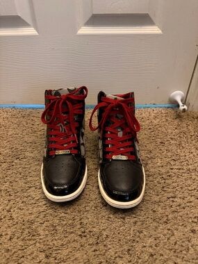 Coach Norra Signature High-Top Sneakers